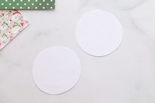 Paper Snowman Template