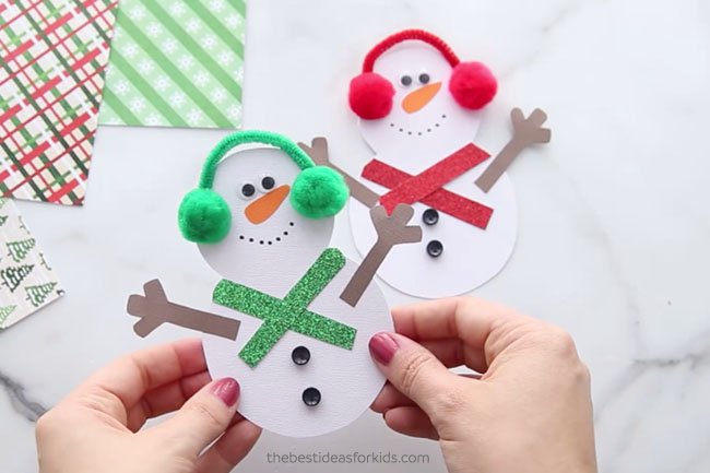 Snowman Card Handmade