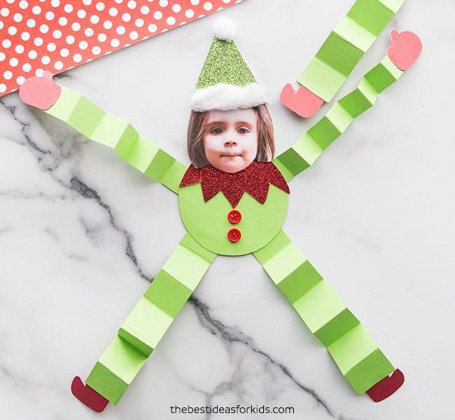 Wiggly Elf Paper Craft