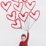 Balloon Heart Craft