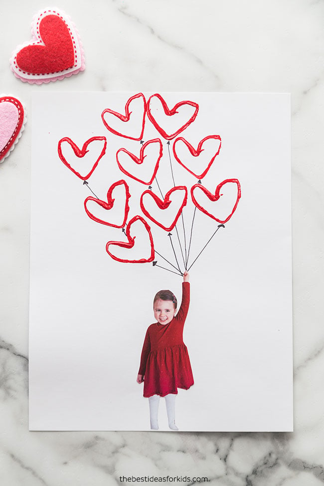 Balloon Valentine Craft