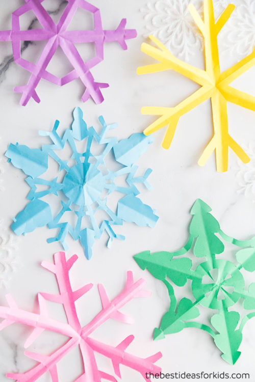 Snowflake Templates (Free Printables) - The Best Ideas for Kids