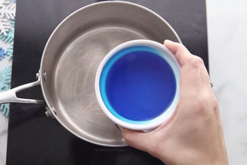 Mix Food Coloring and Water for Playdough