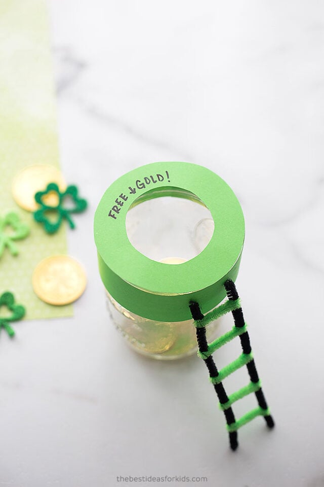 St Patricks Day Leprechaun Trap Craft Kit DIY Craft Kit for Kids 