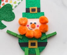 Leprechaun Clothespin Craft