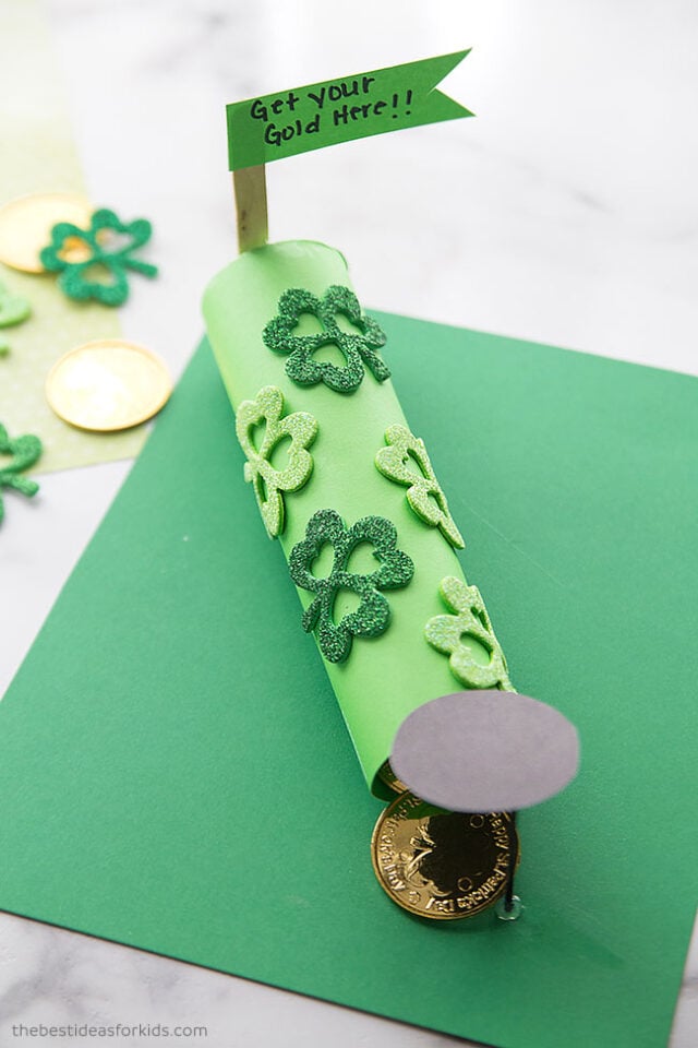 Paper Roll Leprechaun Trap