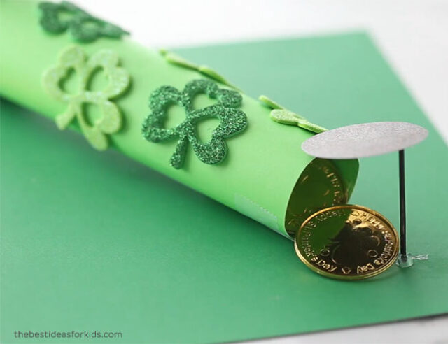Paper Roll Trap for St Patrick's Day