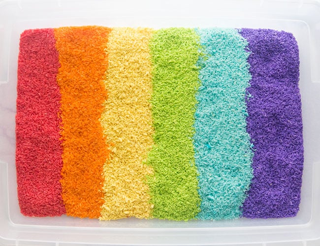 Rainbow Rice Recipe