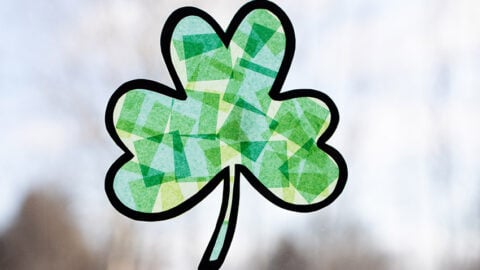 Shamrock Suncatcher Craft