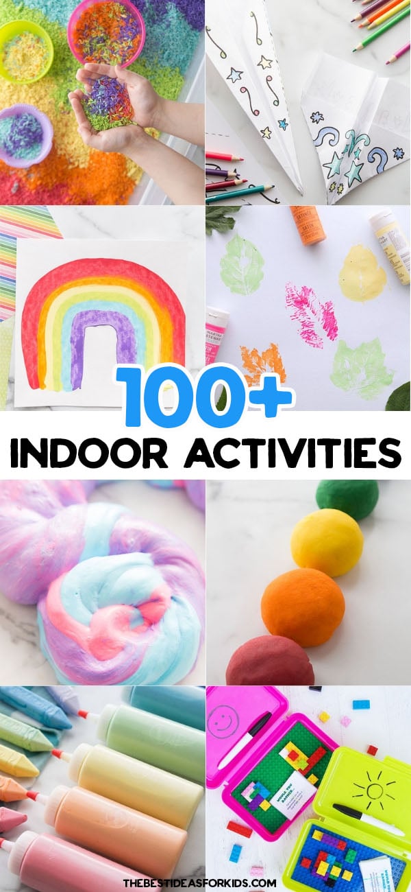 100+ Free Kids Activities to do at home: Indoor & Outdoor Ideas +