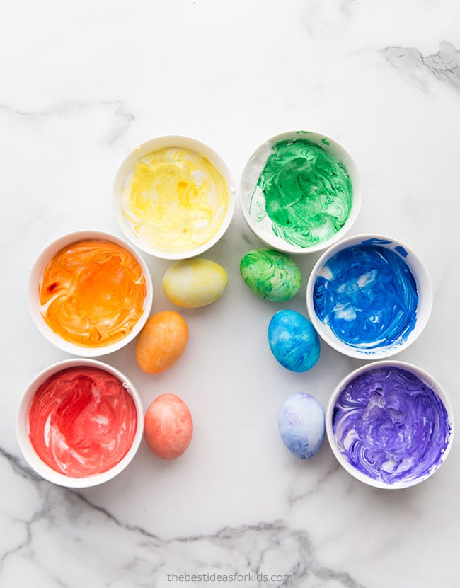 Cool Whip Easter Eggs Rainbow