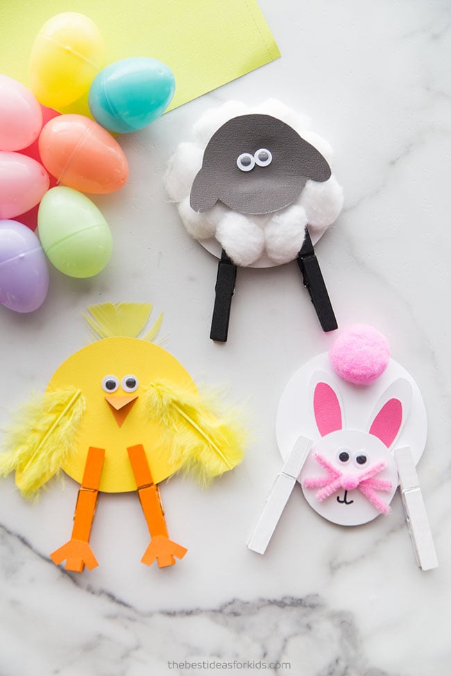 Easter Clothespin Crafts for Kids