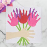 Handprint Flower Bouquet