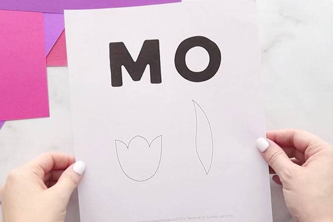 Mom Sponge Painting Templates