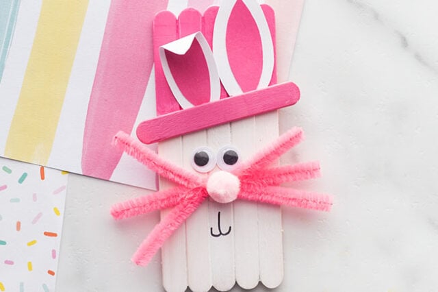 Popsicle Stick Easter Craft