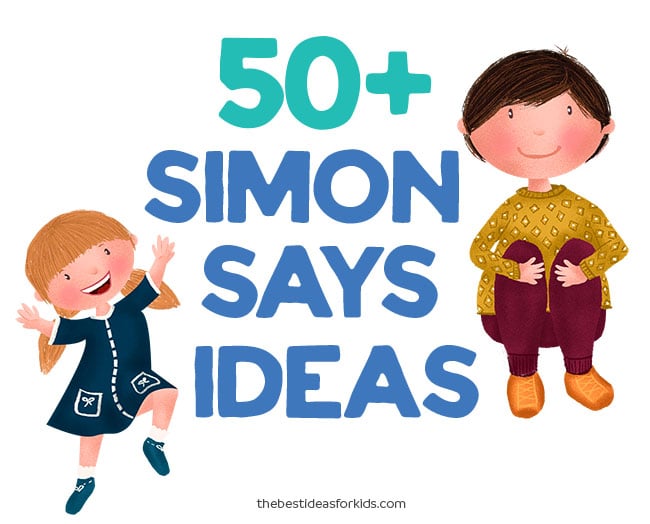 Simon Says Ideas (with Free Printable) - The Best Ideas for Kids