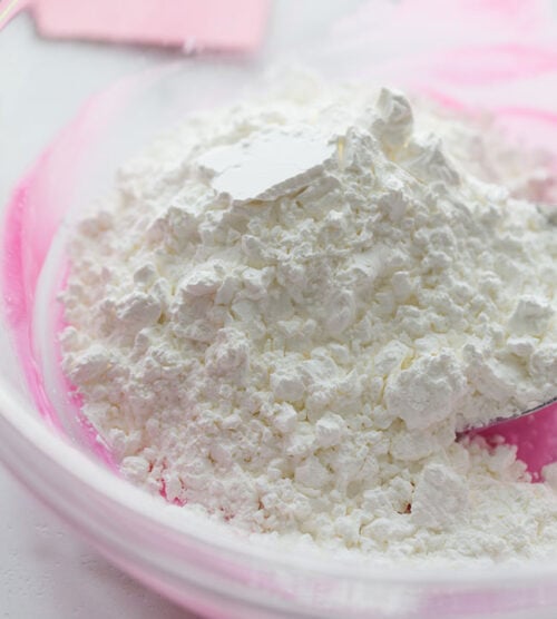 Add Cornstarch to Lotion for Cloud Dough
