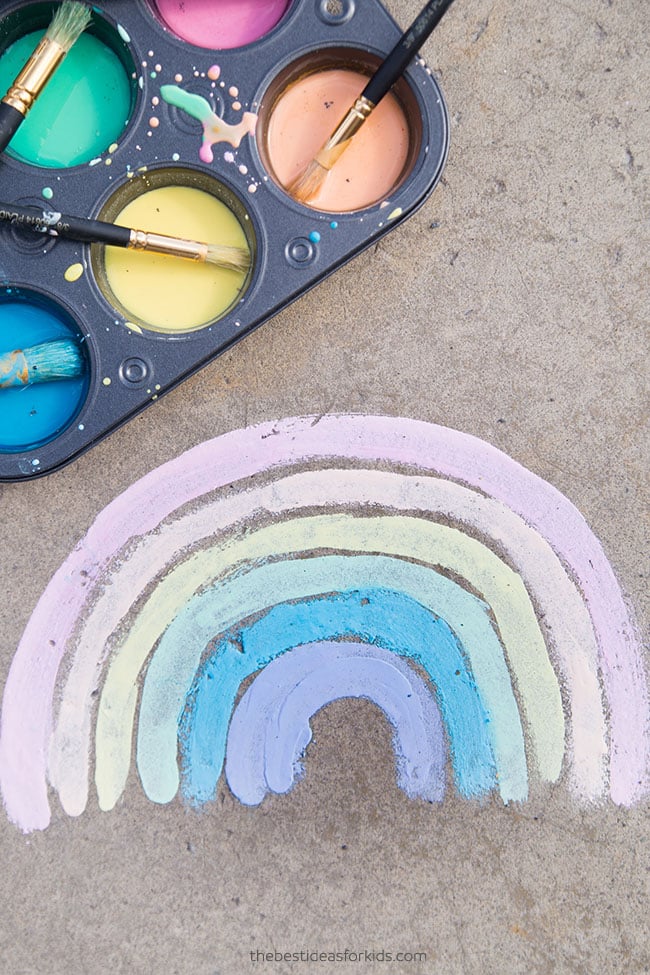 Sidewalk Chalk Paint - The Best Ideas for Kids