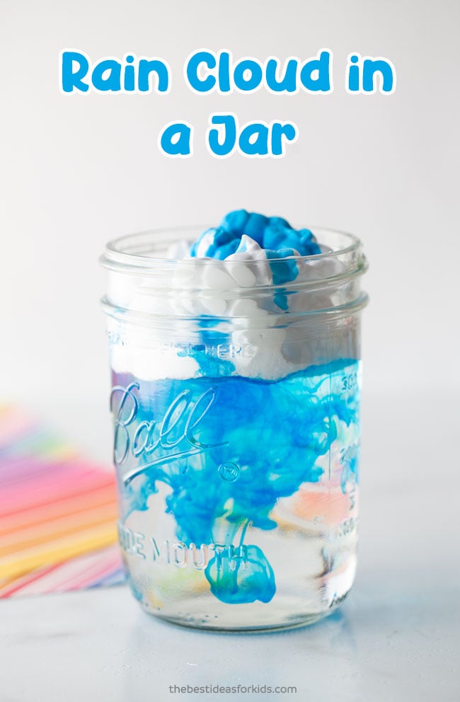 Rain Cloud in a Jar Experiment