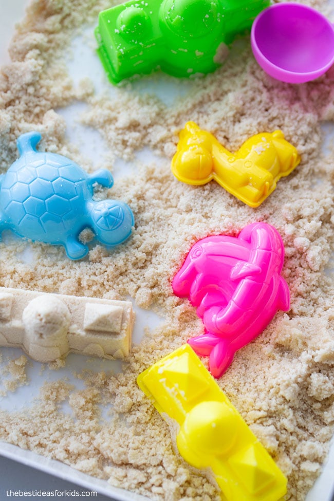 How to Make Moon Sand for Kids With Just 2 Ingredients