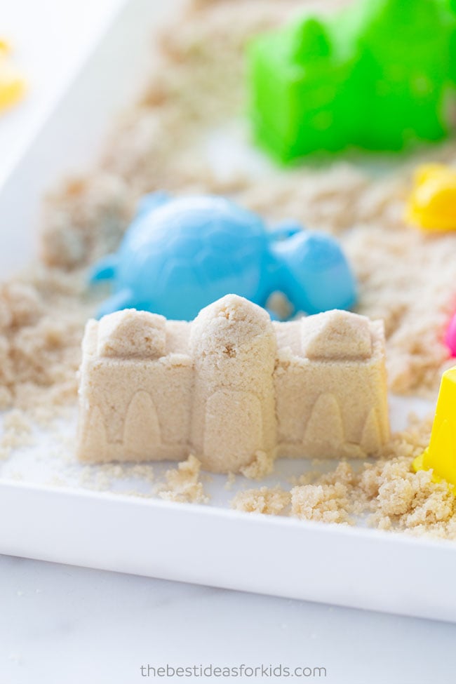 Homemade Moon Sand Recipe - TGIF - This Grandma is Fun