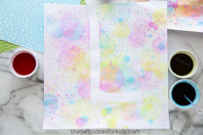 Easy DIY Canvas Art Initials Painting (For Kids & Adults!)