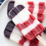 Red White and Blue Popsicle