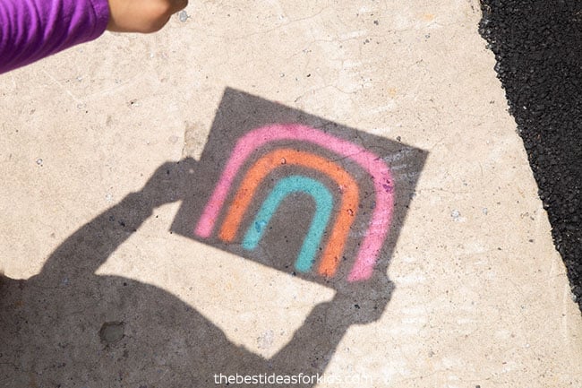 Rainbow Shadow Art