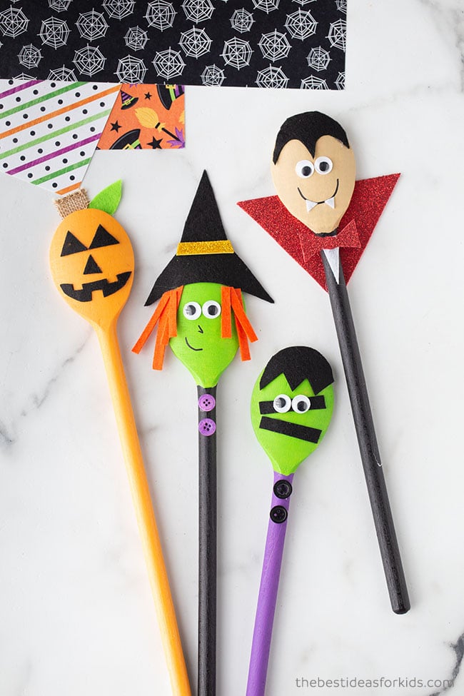 Halloween Spoon Crafts