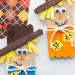 Popsicle Stick Scarecrow