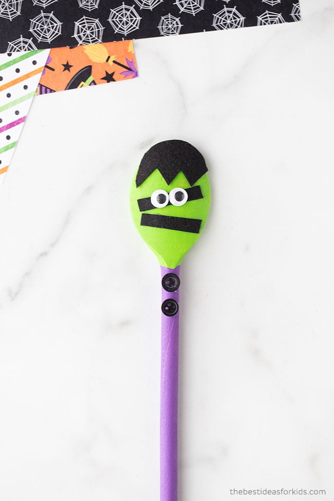 Wooden Spoon Frankenstein