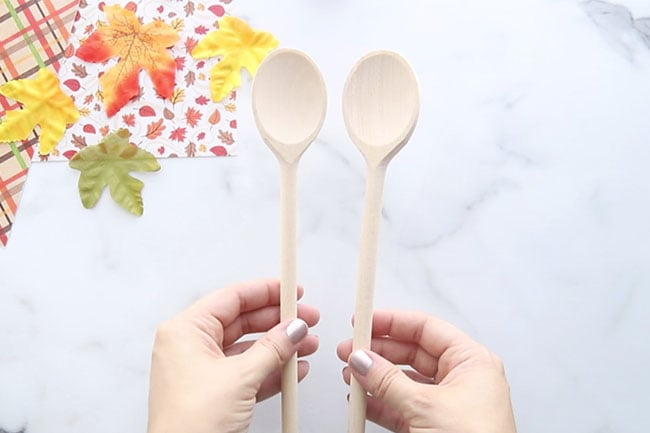 Wooden Spoons for Scarecrows