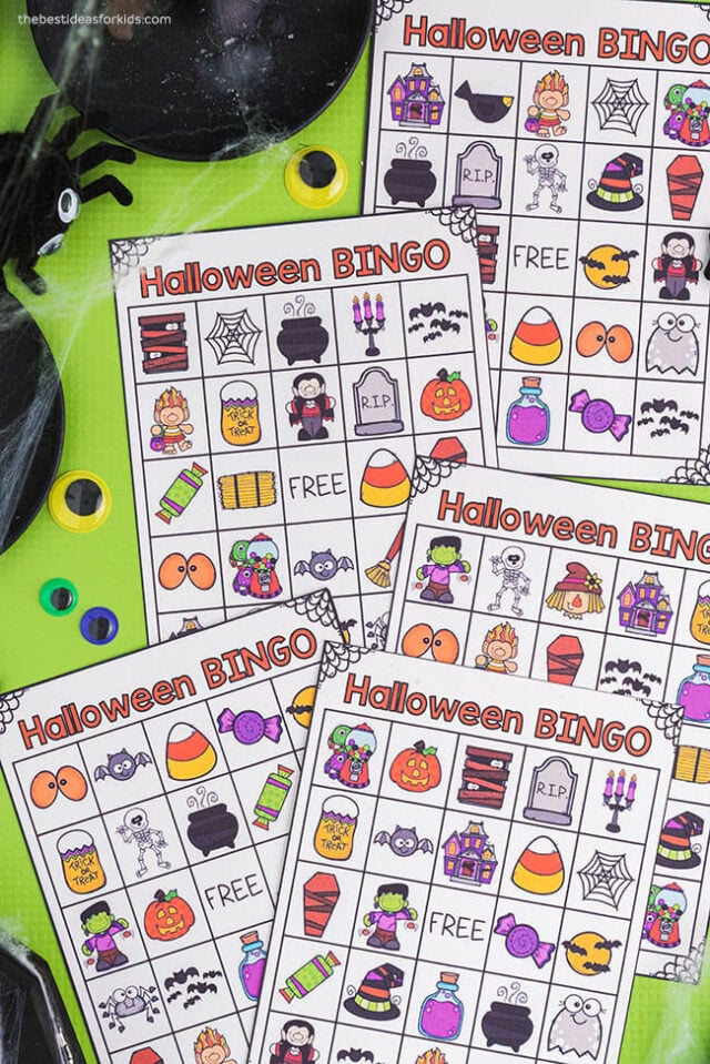 Free Printable Halloween Bingo Cards