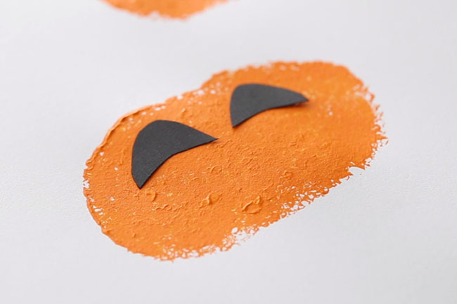 Glue on Pumpkin Eyes