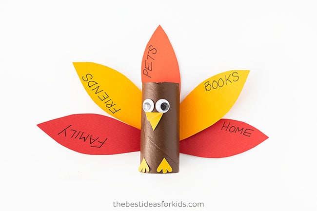 An Easy Thankful Turkey Toilet Paper Roll Craft Tutorial