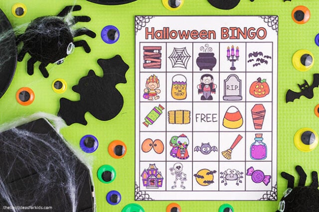 Halloween Bingo for Kids
