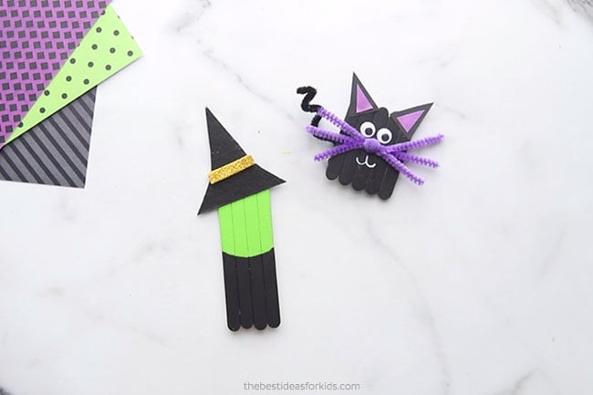 Make felt witch hat