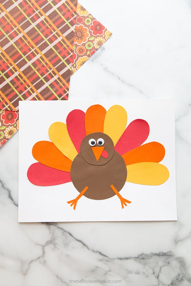 Turkey Craft Template