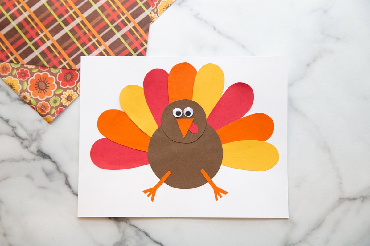 Turkey Cutout Template