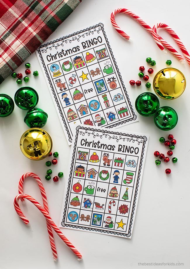 Christmas Bingo Printable Cards