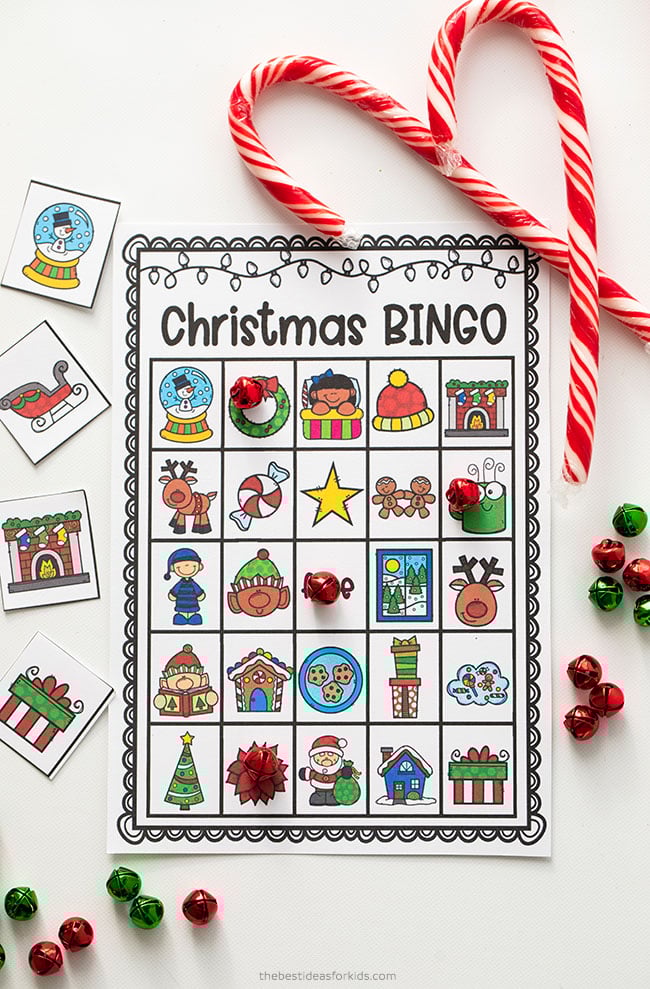 Christmas Bingo (Free Printable) - The Best Ideas for Kids