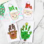 Christmas Handprint Art