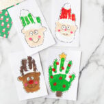 Christmas Handprint Art