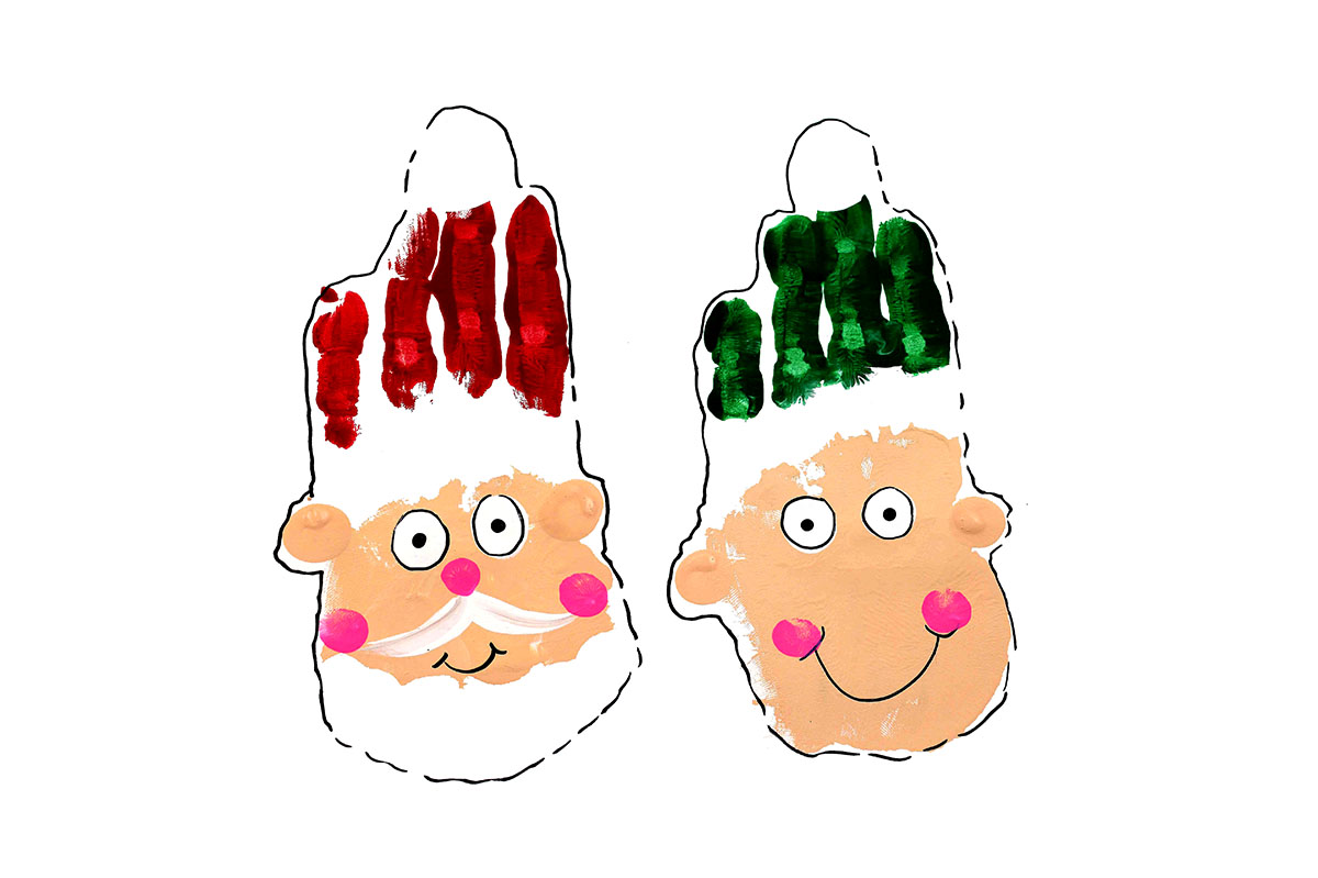 Christmas Handprint Art - The Best Ideas for Kids