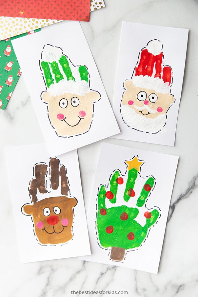 Christmas Handprint Art Ideas