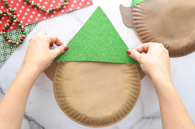 Elf Paper Plate Hat