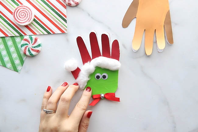 Glue on Googly Eyes for Grinch