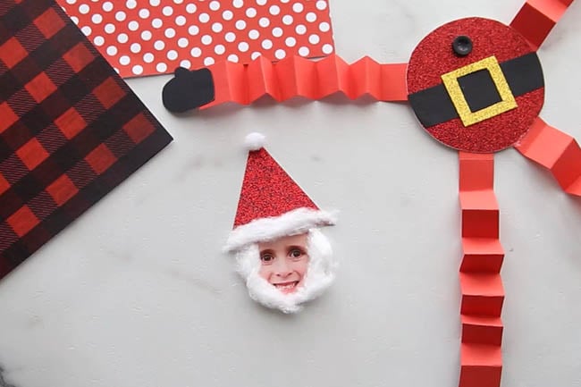 Glue on Santa Hat