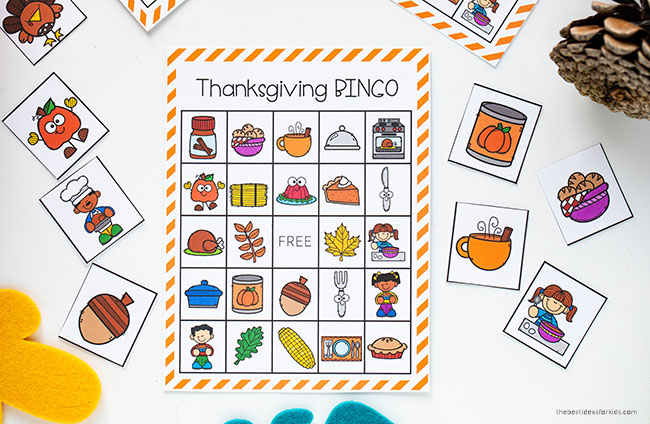 Printable Thanksgiving Bingo Cards