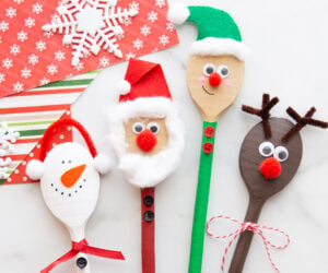Wooden Spoon Christmas Crafts